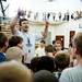 Zack Novak concludes day two of the Dexter Shooting Academy before distributing prizes and t-shirts on Tuesday, July 9. Daniel Brenner I AnnArbor.com